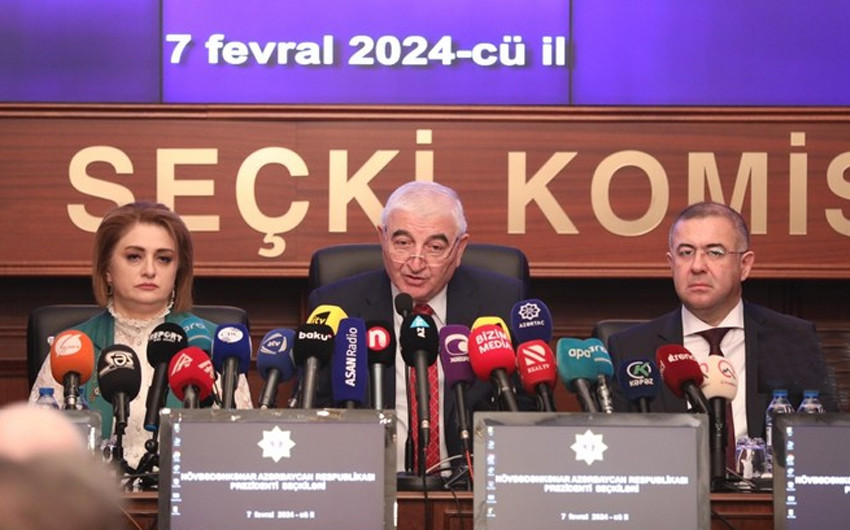 Mazahir Panahov announces time for preliminary results of elections